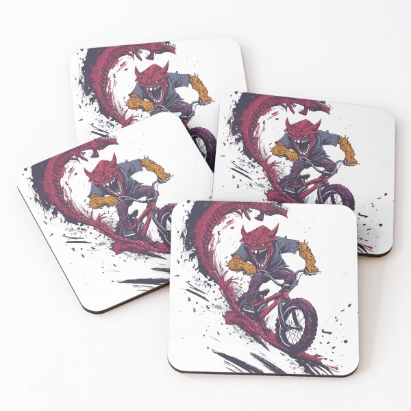 Item preview, Rad Monster BMX Rider: Thrilling Urban Art designed and sold by Mulakart.