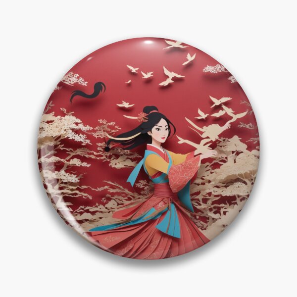 Item preview, Mesmerizing Mulan: A Paper-Cut Masterpiece designed and sold by RedArtG09.