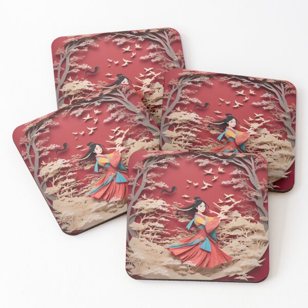 Item preview, Mesmerizing Mulan: A Paper-Cut Masterpiece designed and sold by RedArtG09.