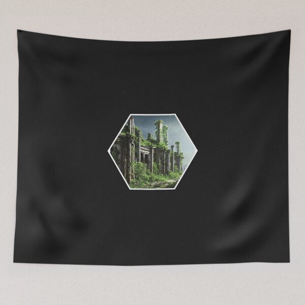 Item preview, Ruins post apocalyptic designed and sold by Cutebutfunny.