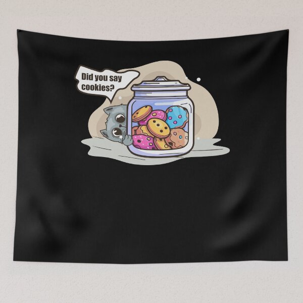 Item preview, Cat & Cookies: A Perfect Pairing designed and sold by Shirtey.