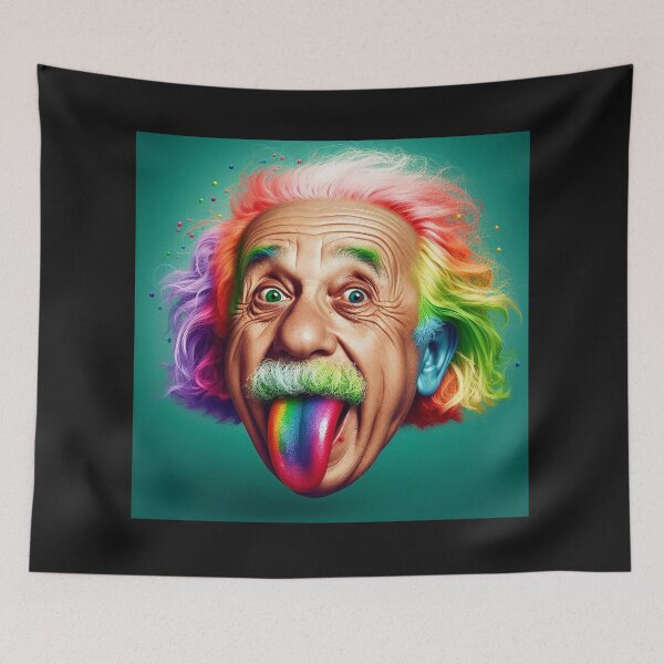 Item preview,  Albert Einstein designed and sold by sevenmountains.