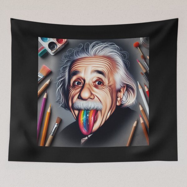 Item preview,   Albert Einstein designed and sold by sevenmountains.
