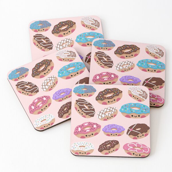 Item preview, happy donuts designed and sold by GettyFromBetty.
