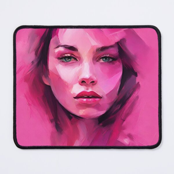 Artikelvorschau, Expressive Woman Portrait - Colorful Beauty Zephyra entworfen und verkauft von BPMagic.