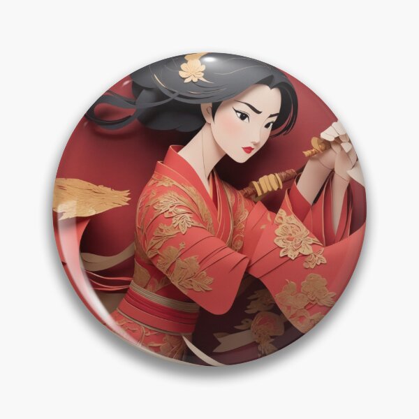 Item preview, Mulan's Papercut Odyssey: An Animated Marvel designed and sold by RedArtG09.