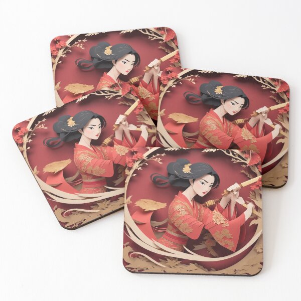 Item preview, Mulan's Papercut Odyssey: An Animated Marvel designed and sold by RedArtG09.