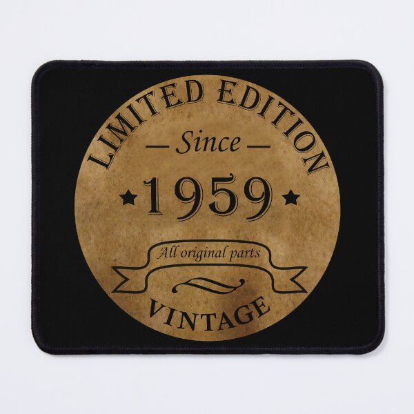 Item preview, Born in 1959 vintage retro classic birthday designed and sold by Alexaltay.