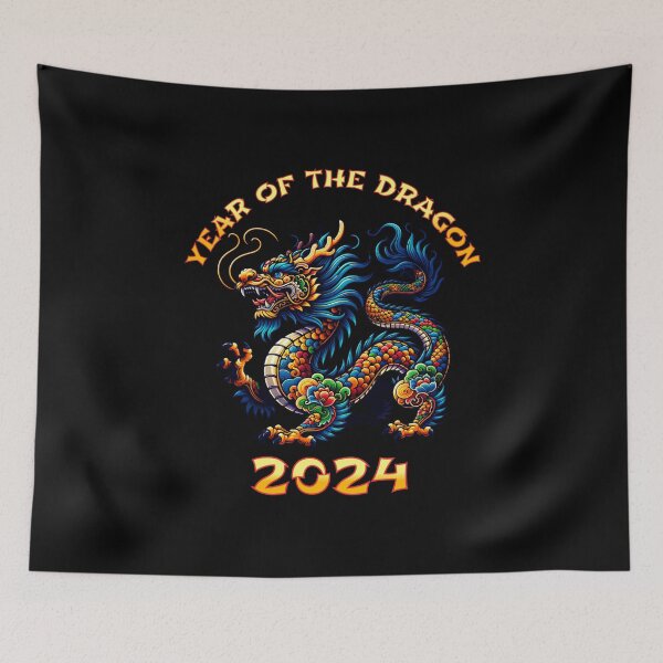 Item preview, 2024 - Year Of The Dragon designed and sold by SeledineArt.