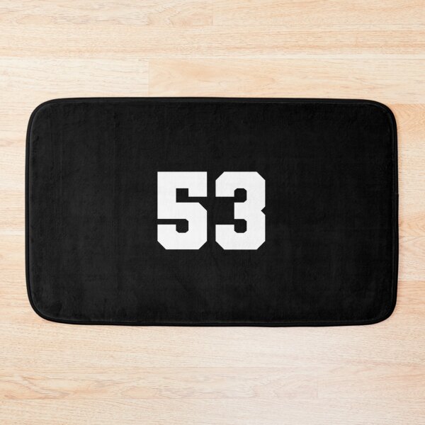 Item preview, 53, fifty-three, white, soccer league designed and sold by Numbers-Art.