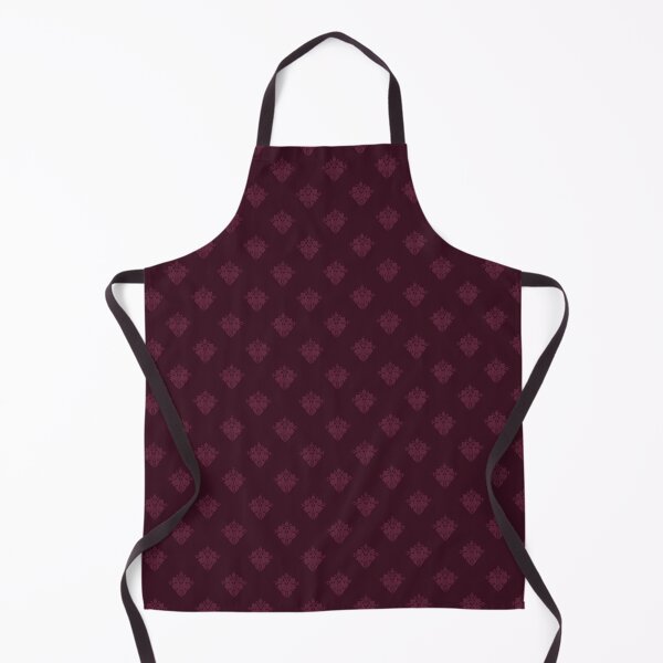 Aperçu de l'œuvre Damask Bordeaux créée et vendue par LettresandCo.