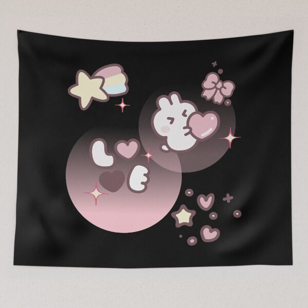 Item preview, LOVE ANIME designed and sold by stickersrafisa.