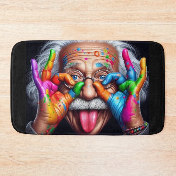Item preview,  Albert Einstein designed and sold by sevenmountains.