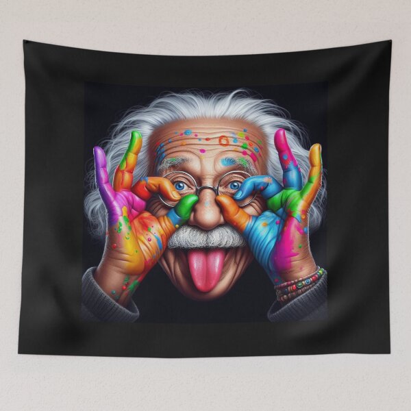 Item preview,  Albert Einstein designed and sold by sevenmountains.