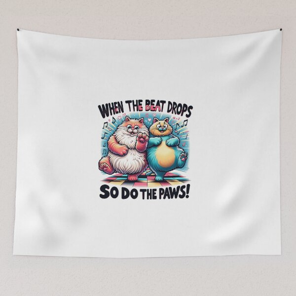 Item preview, Funky Feline Groove designed and sold by RetroPop23.