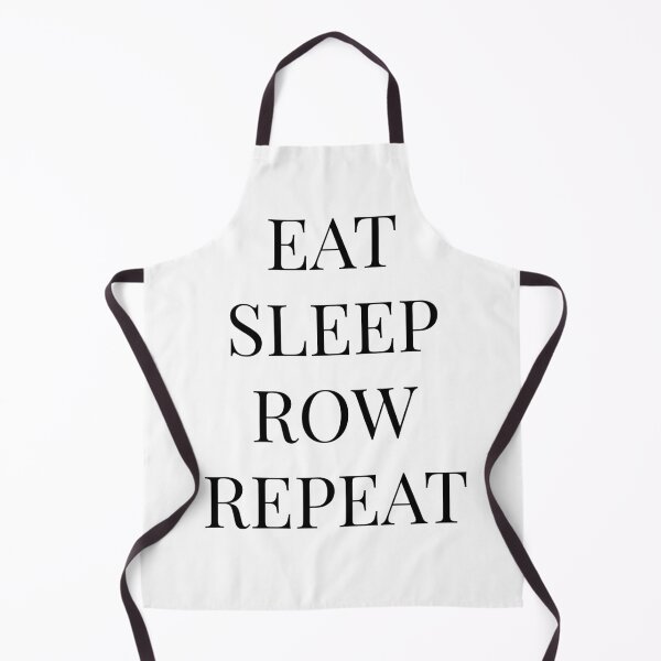 Item preview, Eat Sleep Row Repeat, word art for crew rowers and rowing coaches. designed and sold by SummerSoulCo.