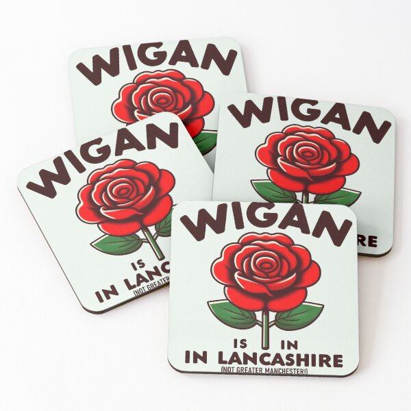 Item preview, Wigan is in Lancashire - Not Greater Manchester! designed and sold by Vkinsify.