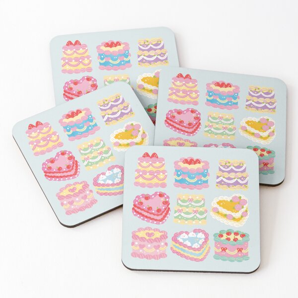 Item preview, Sweetheart Retro Cakes designed and sold by Figberrytea.