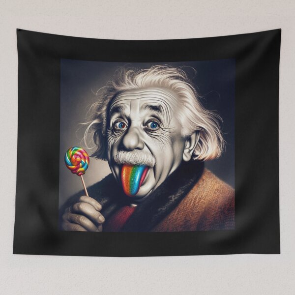 Item preview,   Albert Einstein designed and sold by sevenmountains.