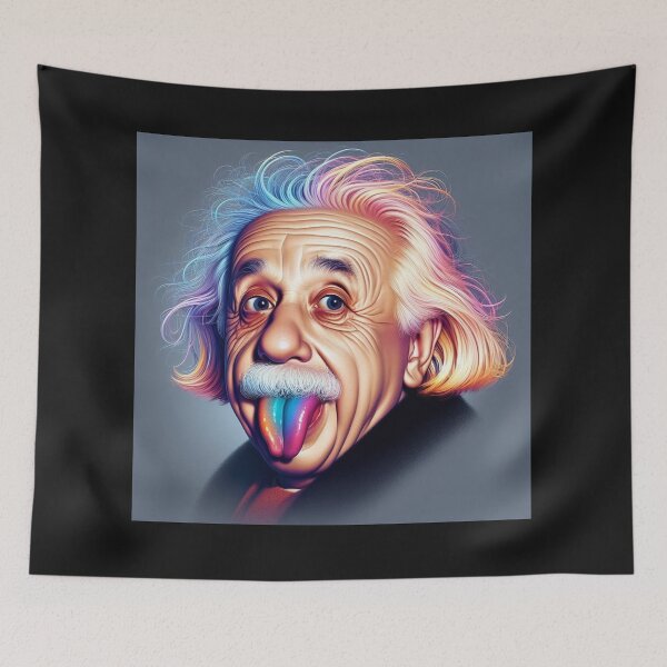 Item preview,  Albert Einstein designed and sold by sevenmountains.