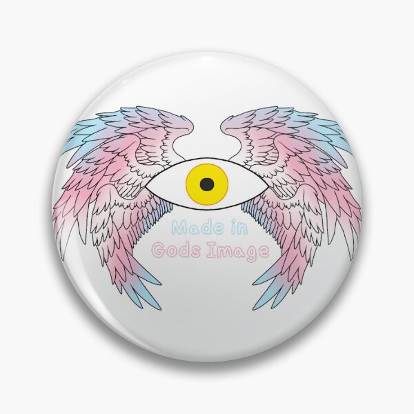 Item preview, Made in Gods Image Transgender Pride designed and sold by LossCreator.