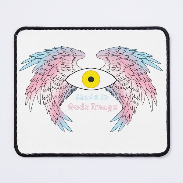 Item preview, Made in Gods Image Transgender Pride designed and sold by LossCreator.