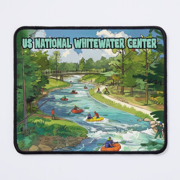 Item preview, US National Whitewater Center designed and sold by Scrumptious Designs.