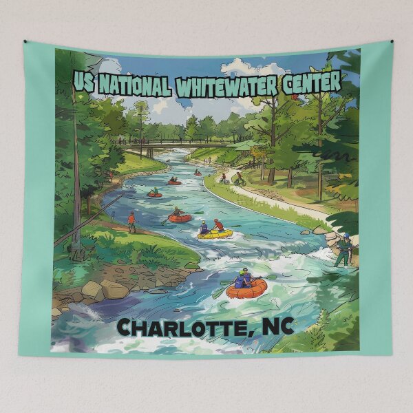 Item preview, US National Whitewater Center designed and sold by Scrumptious Designs.