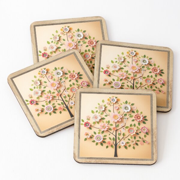 Item preview, Flower Lover Family Tree Art  - Floral Art designed and sold by CulturalCurios.