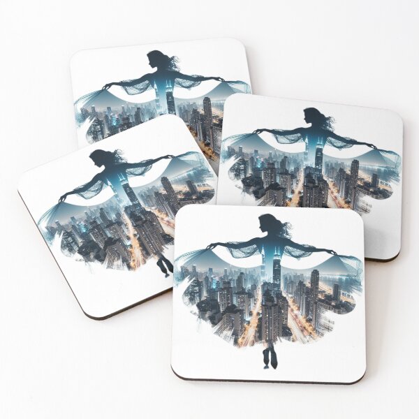 Item preview, Dancing in the City 1 designed and sold by Kallak-AI-Art.