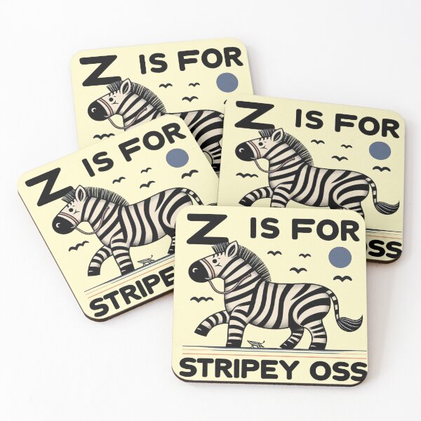 Item preview, Z is for stripey oss designed and sold by Vkinsify.
