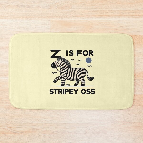 Item preview, Z is for stripey oss designed and sold by Vkinsify.