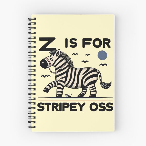Item preview, Z is for stripey oss designed and sold by Vkinsify.