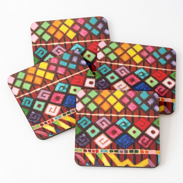 Item preview, Life's Pattern of Many Colors designed and sold by BrushAndPen.