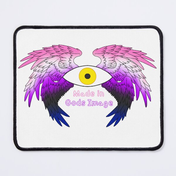 Item preview, Made in Gods Image Genderfluid Pride designed and sold by LossCreator.