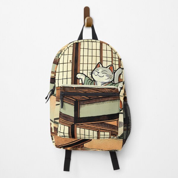 Item preview, Bakeneko Dancing in a Teahouse designed and sold by agramthedragram.