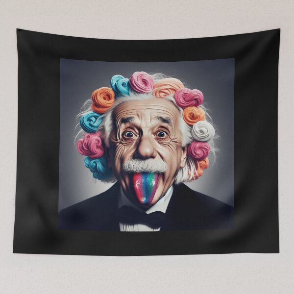 Item preview,   Albert Einstein designed and sold by sevenmountains.