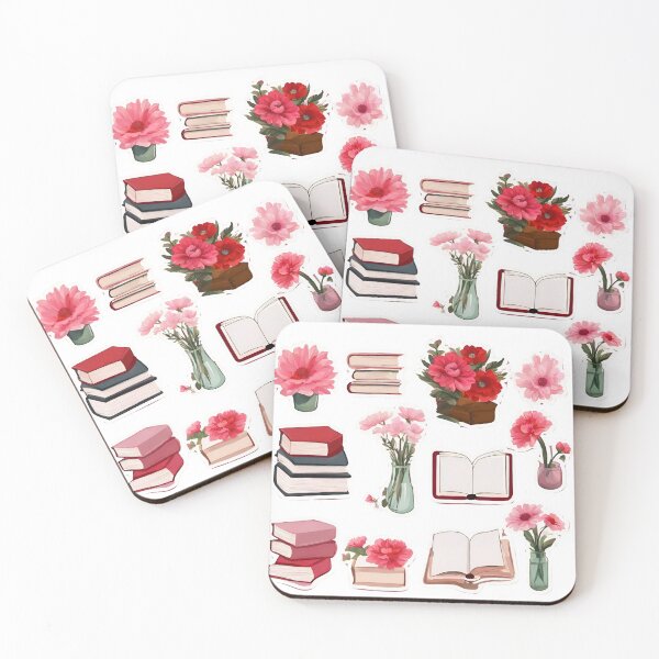 Item preview, Book girlie pack Cozy reading set in pastel colors designed and sold by CyberArtistOne.
