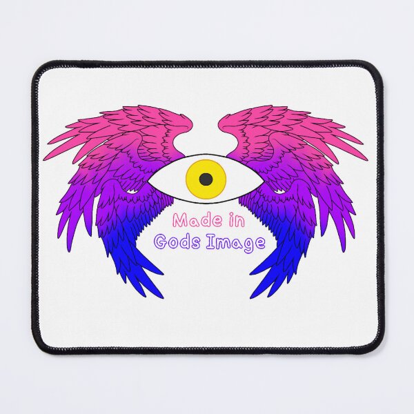 Item preview, Made in Gods Image Bisexual Pride designed and sold by LossCreator.