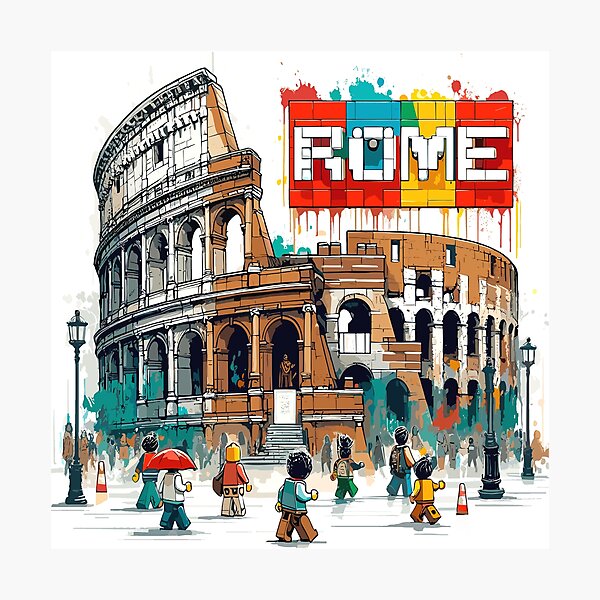 Item preview, Eternal City Vibes Rome designed and sold by Capizione.