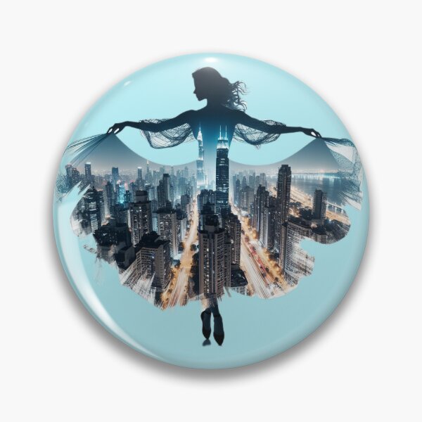 Item preview, Dancing in the City 1 designed and sold by Kallak-AI-Art.