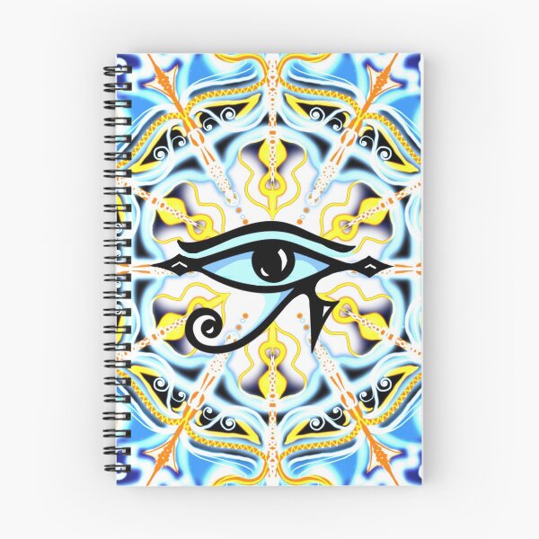 Item preview, Eye of Horus Egypt Protection Lucky Charm Mandala designed and sold by nitty-gritty.