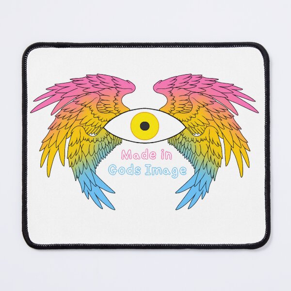 Item preview, Made in Gods Image Pansexual Pride designed and sold by LossCreator.