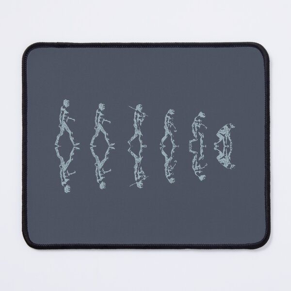 Item preview, Regression of human evolution - blue designed and sold by Whanaketanga.