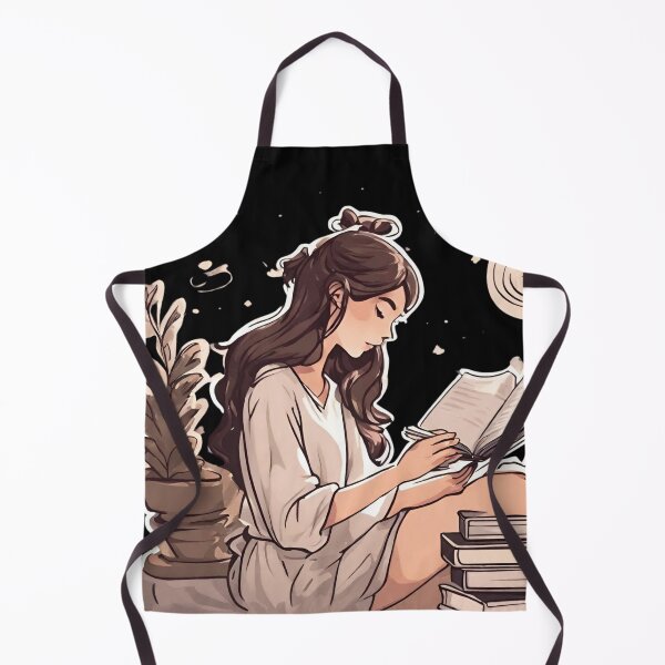 Item preview, Romance Novel Girl Reading Book girlie designed and sold by CyberArtistOne.