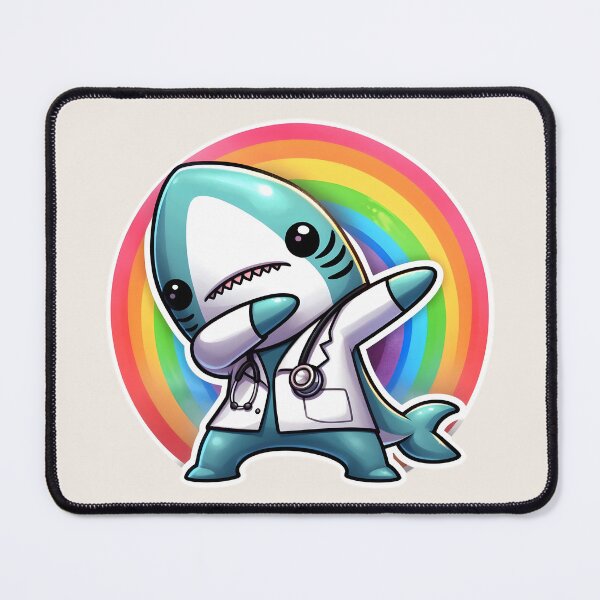 Item preview, Dabbing doctor shark  designed and sold by Animalpetslover.