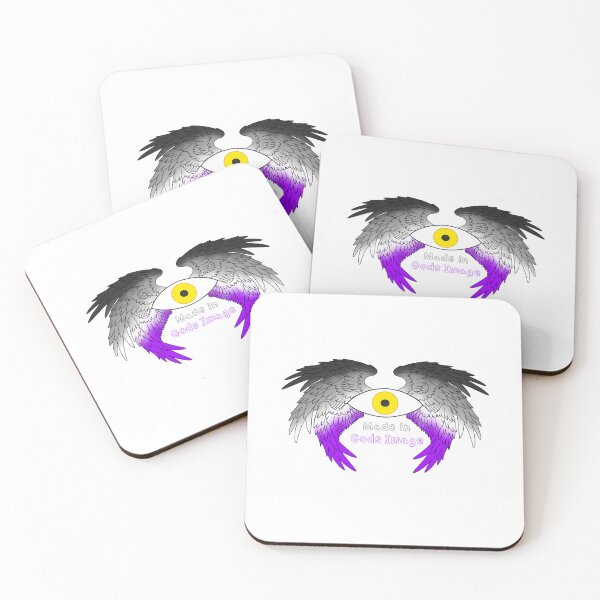 Item preview, Made in Gods Image Asexual Pride designed and sold by LossCreator.