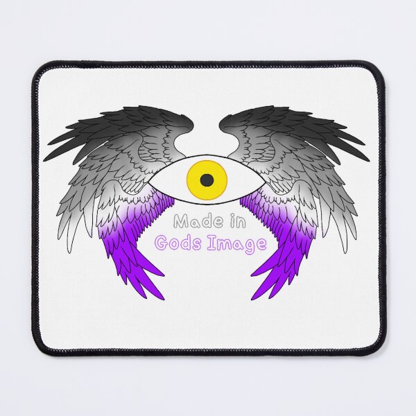 Item preview, Made in Gods Image Asexual Pride designed and sold by LossCreator.