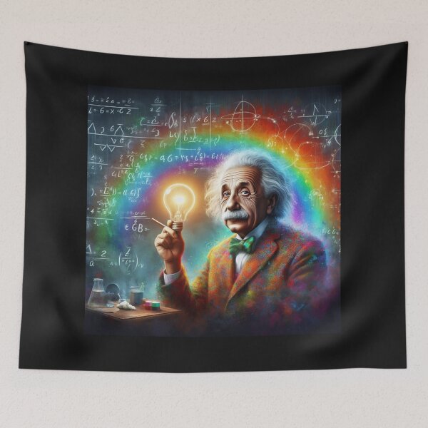 Item preview,   Albert Einstein designed and sold by sevenmountains.