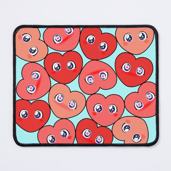 Item preview, Valentine's Day Cute manga heart with lovely eyes designed and sold by digidecalden.